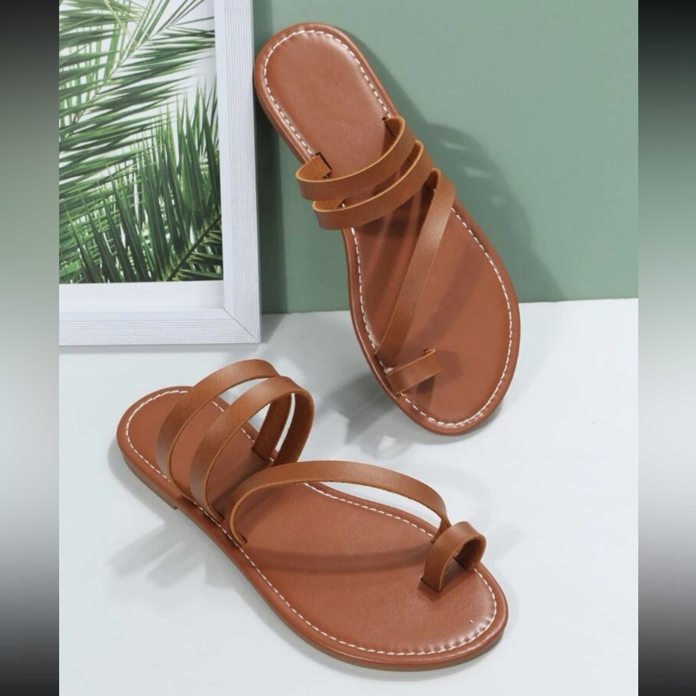 Thong summer sandals - size 12